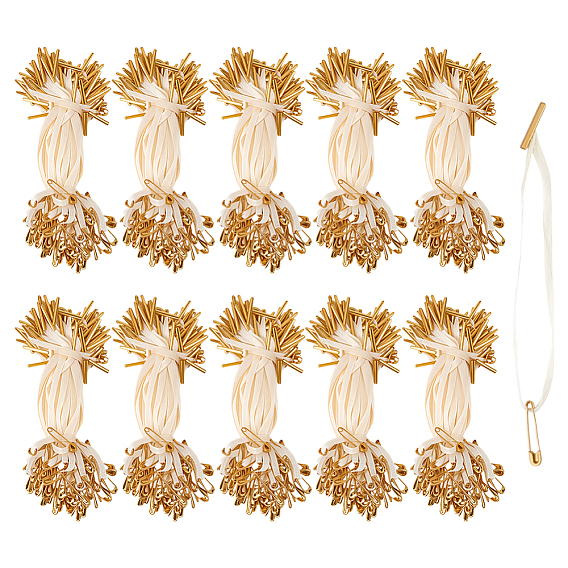 1000 шт. атласные цепочки для бирок, застежка для бирок на одежду, с сплава штифта