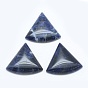 Natural Sodalite Cabochons, Triangle