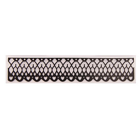 Transparent Plastic Embossing Template Folders, For DIY Scrapbooking/Photo Album Decorative/Embossed Paper, Stamp Sheets, Black