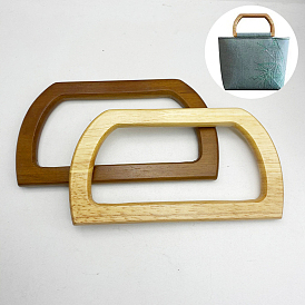 Wood Bag Handle, Trapezoid-shaped, Bag Replacement Accessories
