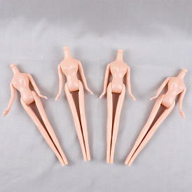 Plastic Action Figure Body, No Head, for Girl Doll Accessories Marking