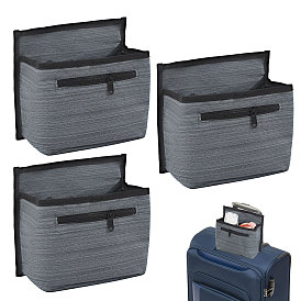 Органайзеры для ручек багажа из оксфордской ткани, с пластиковой и сплавочной фурнитурой, прямоугольные