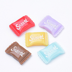 Кабошоны из смолы, сладкая конфета