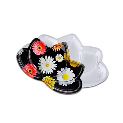 DIY Lotus Jewelry Tray Making Silicone Molds, Resin Casting Molds, for UV Resin & Epoxy Resin Craft Making