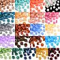 Two-Color Opaque Acrylic Imitation Gemstone Beads, Column