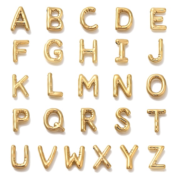 Вакуумное покрытие pvd 304 подвески из нержавеющей стали, реальный 18 k позолоченный, буквенное очарование