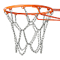 201 Stainless Steel Basketball Net, with Hooks, for Hoop Basket