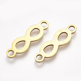 201 соединительные звенья нержавеющие, лазерная резка, бесконечность