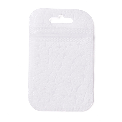 PP Non-Woven Resealable Bags, Zip Top Bags, Self Seal Bag, Rectangle