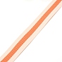 Polyester Braid Ribbon, Flat, Stripe Pattern, Garment Accessories