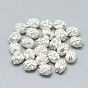 925 Sterling Silver Beads, Flower