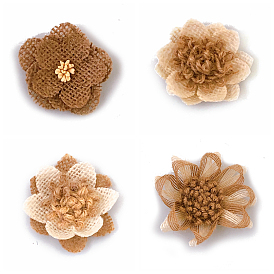 Burlap Artificial Flower Ornament Accessories