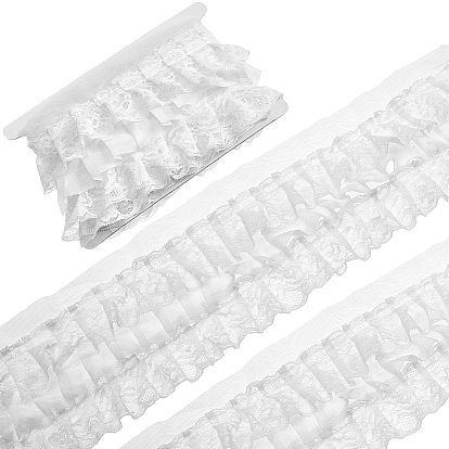 3 ярдов нейлоновой кружевной отделки, кружевная лента, для шитья украшения