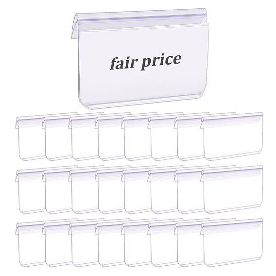 Пластиковая настольная рамка для карточек, держатель ценников