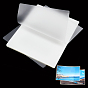 50 feuilles de plastification pochette film photo feuilles de protection, pour plastifieuse à chaud