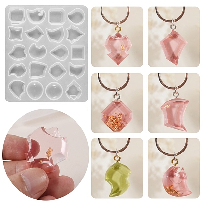 DIY силиконовые формы кулон, формы для литья смолы, самородки