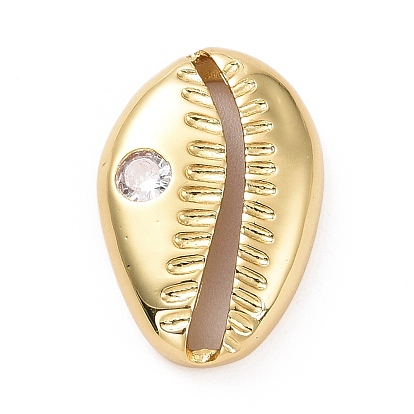 Кулоны из экологически чистой латуни с прозрачным кубическим цирконием, без кадмия и без свинца, долговечный, оболочка