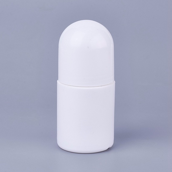 PE Plastic Essential Oil Empty Roller Ball Bottles, with Screw Lid