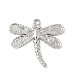 304 Stainless Steel Pendants, Insect Charms, Non-Tarnish