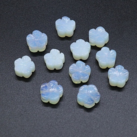 Perles opalite, fleur