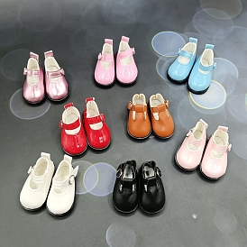 Imitation Leather Doll Casual Shoes, for Girl Dolls Accessories
