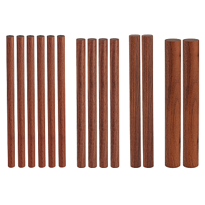 4 стильные вощеные круглые деревянные палочки, штифты, детская игрушка, материал модели здания, принадлежности для макраме