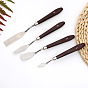 Painting Knife Sets, Painting Scraper, Stainless Steel Palette Knife, Painting Art Spatula with Wood Handle, Art Painting Knife Tools for Oil Canvas Acrylic Painting