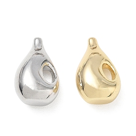 Brass Pendants, Teardrop Charms