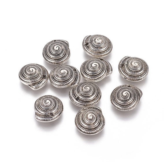 CCB Plastic Charms, Snail, 14x12x5mm, Hole: 1mm