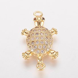 Латунные микро проложить кубических ссылки циркония, черепаха