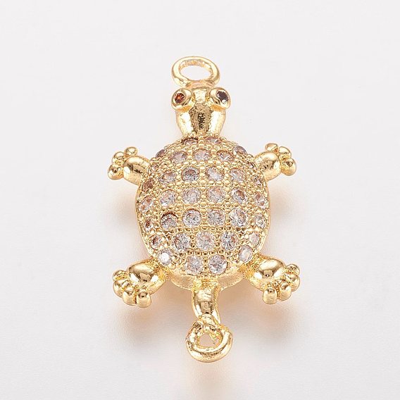 Латунные микро проложить кубических ссылки циркония, черепаха