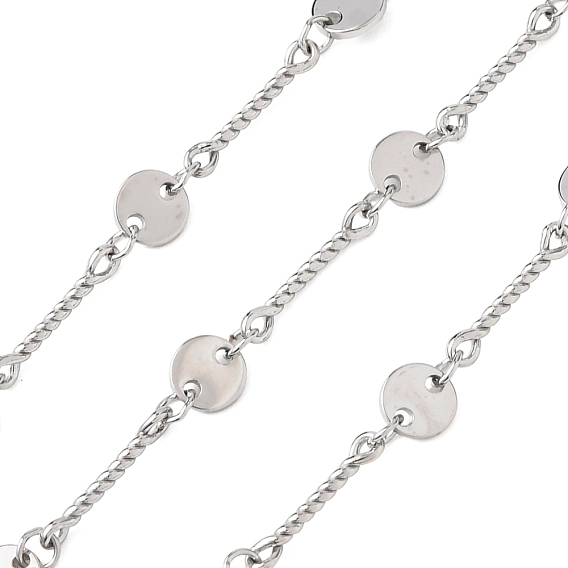 304 плоские круглозвенные цепи из нержавеющей стали, пайки, с катушкой