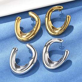 304 из нержавеющей стали серьги, U-образный