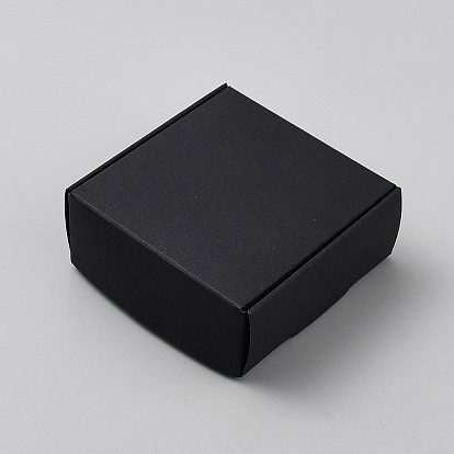 Складные картонные упаковочные коробки, квадратный