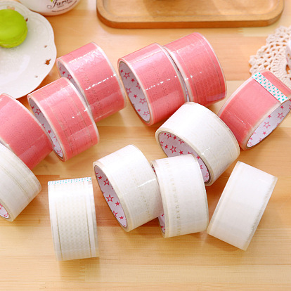 Adhesive Plastic Decorative Tape, for Card-Making, Scrapbooking, Diary, Planner, Envelope & Notebooks