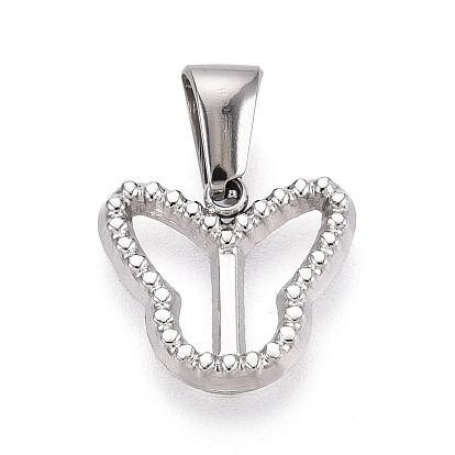 303 подвески из нержавеющей стали, бабочки прелести