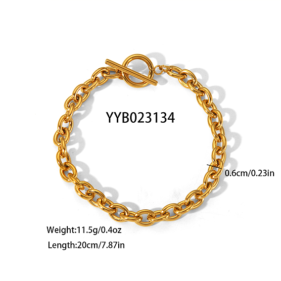 Браслеты-цепочки из нержавеющей стали для женщин
