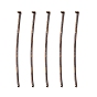 Iron Flat Head Pins, Cadmium Free & Lead Free, 40x0.75~0.8mm, about 5290pcs/1000g