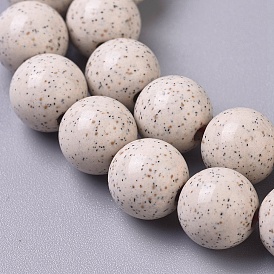 Natural Hokutolite Beads Strands, Round
