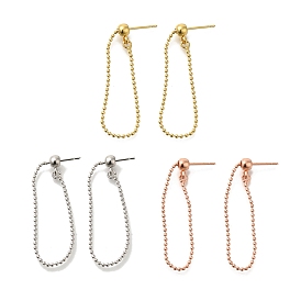 Покрытие стойки латунная проволока для ушей, без кадмия и без свинца, долговечный, с силиконовым