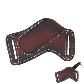 Leather Knife Sheath with Belt Loops