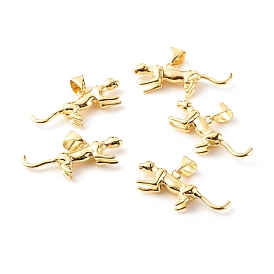 Латунные подвески, с целью перехода в кольце, без кадмия и без свинца, леопард