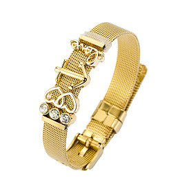 Bracelet coeur ancre d'amour - bracelet gardien avec combinaison de bracelet coeur