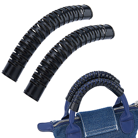 Cowhide Leather Bag Handle Wrap, Bag Strap Cover Shoulder Pads, Rectangle