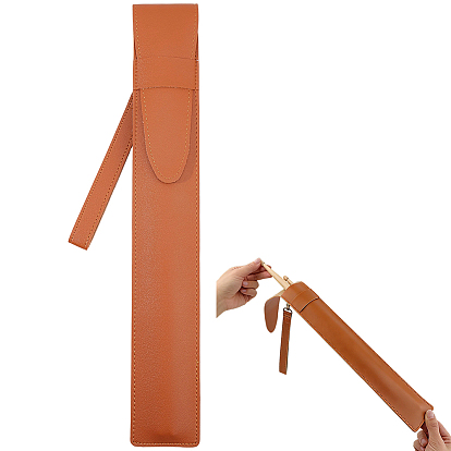Estuche de cuero para guardar baquetas
