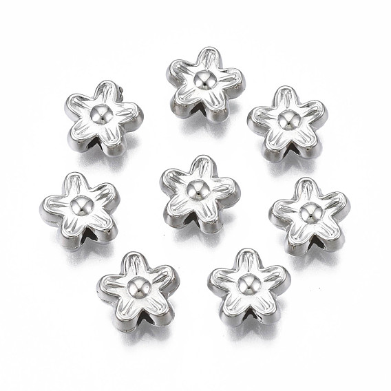 CCB Plastic Beads, for DIY Jewelry Making, Flower