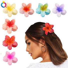 Flower Hair Clip Set with Shark and Egg Designs for Updos