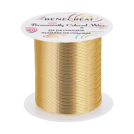 BENECREAT 1 Roll Copper Wire, for Jewelry Making