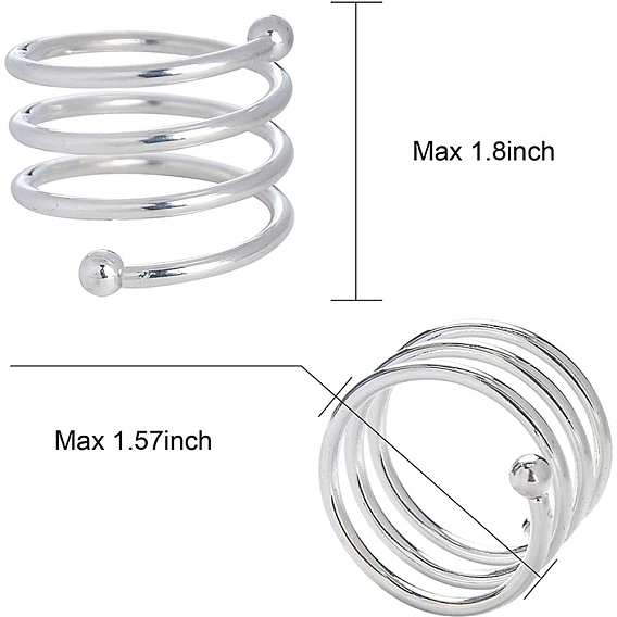 Stainless Steel Napkin Rings, Napkin Holder Adornment, Restaurant Daily Accessaries