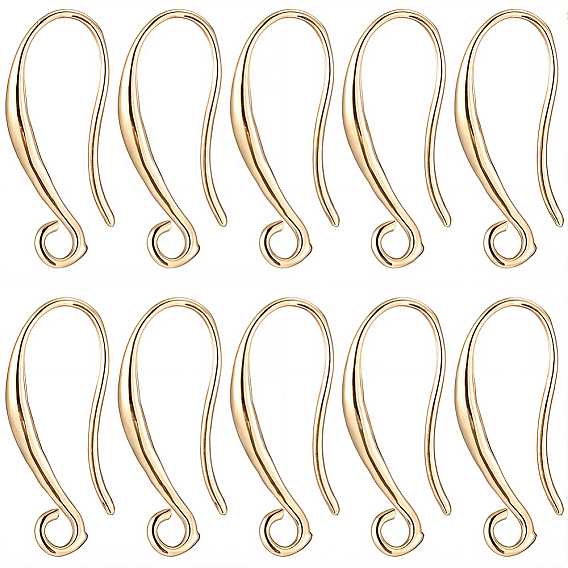 40 шт латунные серьги крючки